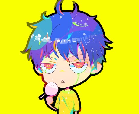 スタイリッシュなアイコン描きます SNSなどで使うアイコンのイラストを描きます イメージ2