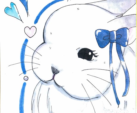 可愛くて癒されるあなただけのウサギさん描きます ウサギさんや動物が好きな方向け！ イメージ1