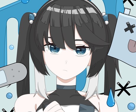 あなたのキャラクターのイラストを描きます 細かい要望に応えたキャラクターのイラストを描きます！ イメージ1