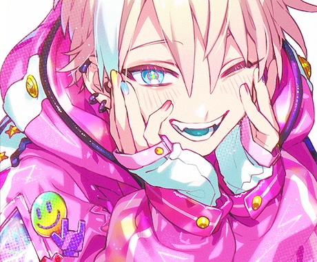 SNSやV活動に！キャッチーなイラストを描きます 実在しているかのような、個性的で雰囲気のあるイラストを！ イメージ1