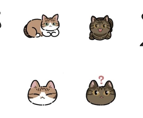 大切なペットのLINEスタンプ作成します 世界にひとつだけのオリジナルLINEスタンプをお作りします イメージ2