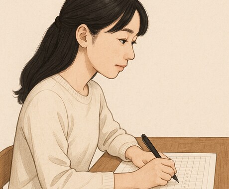 あなたの作文を"完成"へ導きます なかなか案が浮かばない！その作文に完成の道すじを〜 イメージ1