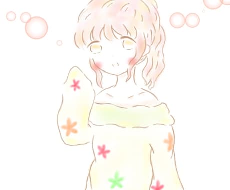 ゆるふわアイコン描きます 淡い色を使った可愛いゆるふわイラスト❁*. イメージ2