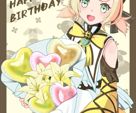 イラスト制作します VTuberさんやキャラクターイラストを制作します イメージ1