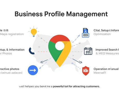 Googleビジネスプロフィールの作成を代行します Googleビジネスプロフィール新規作成・オーナー確認支援 イメージ1
