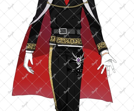 男性キャラクター【表情差分5種類】立ち絵販売します 商用可・男性キャラクターの立ち絵販売します【表情差分5種類】 イメージ2