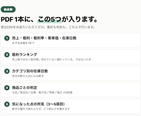 受注CSVから在庫の問題点を洗い出します 年商2億円アパレルECのMDが在庫の危険信号を出します イメージ2