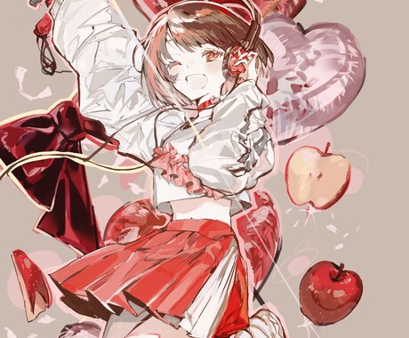 海月　沫様専用です　カラフルなイラストを描きます （カラフルで優しいイメージが好きな方におすすめです） イメージ1