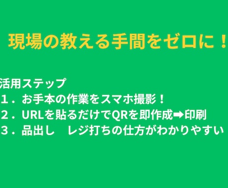 新人教育　QR動画で品出しやレジ操作を学習させます 全動画ライブラリー化！検索機能で欲しい動画が即座に出ます イメージ2