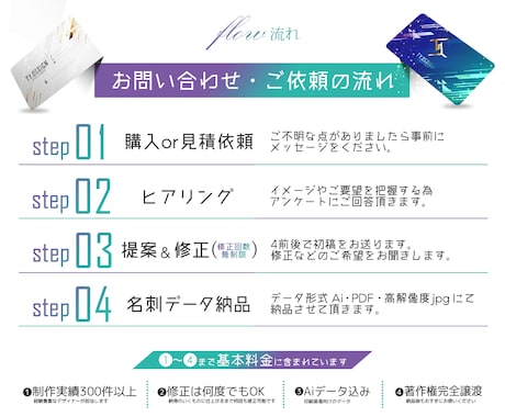 個性が光る！プロ仕様のおしゃれな名刺を作成します 経験豊富な夫婦デザイナーが生む、唯一無二の確かなデザイン！ イメージ2