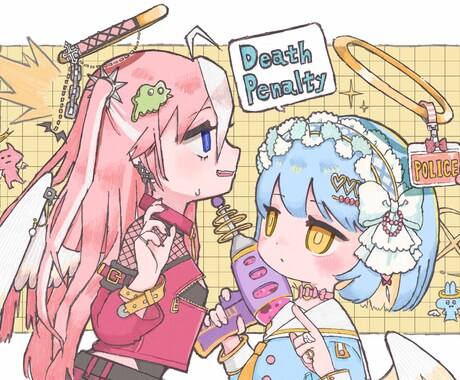 キャラクター/衣装のデザインをします キャラクターデザイン、衣装デザイン等。 イメージ2