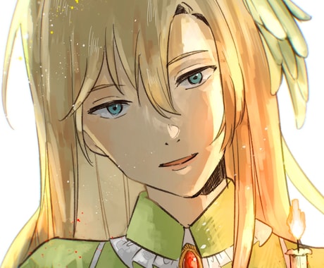 ファンタジー調の美女・美男子イラスト描きます 美女・美男子のイラストはお任せください✨ イメージ1