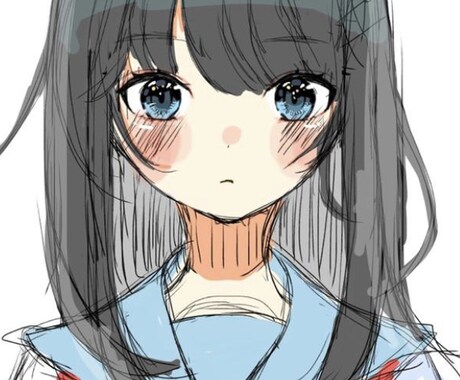 あなただけのsnsアイコン作成します 可愛いけどどこかラフなアイコンつくるよ！ イメージ2