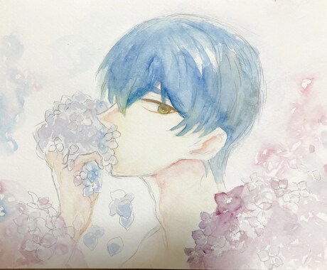 水彩で温かみのあるイラスト描きます イラストのプレゼントやご自宅用に水彩イラストをかきます！ イメージ2