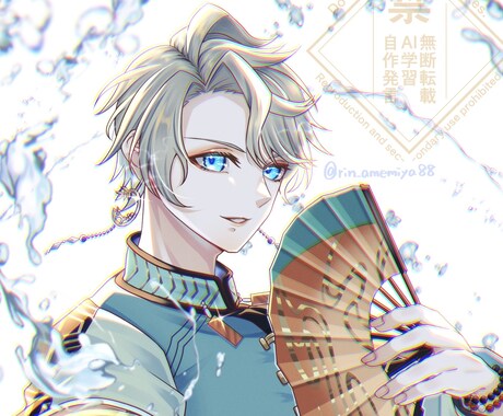 商用利用◎繊細で艶やかなイラスト描きます 商用から個人鑑賞用まで幅広く丁寧に対応します イメージ1