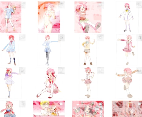 ご希望に合わせて人物・キャラクターイラストを描きます イメージ2