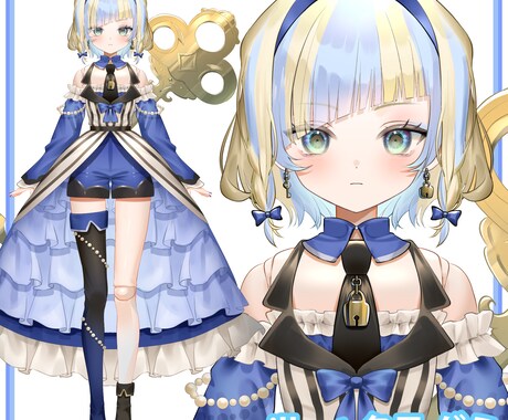 夢を叶えるハイクオリティなLive2D制作をします 個性豊かで高品質なモデリングをします イメージ2