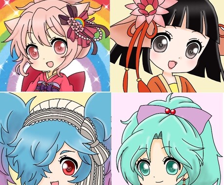 アイコン描きます ♡SNS等ご自由にお使い下さい♡ イメージ1