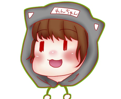 安価で欲しい方向け!!もちもちしたアイコン描きます 最短2日納品!!商用利用込!!お直し1回無料!! イメージ2