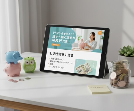 誰でも賢く貯められる節約術7選教えます 【今日からできる！】誰でも賢く貯められる節約術7選 イメージ1