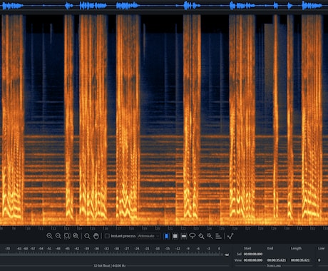 ナレーションや動画用音声等の編集、ノイズ除去します iZotope RX使用でのノイズ処理、その他音声編集！ イメージ1
