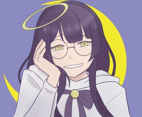 SNSアイコンや配信・活動に使える立ち絵描きます 希望を大切に一枚一枚丁寧に制作 イメージ2