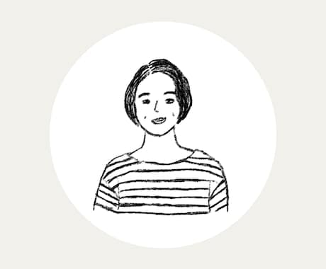 モノクロ線画のアイコンイラストお描きします ＼SNSアイコン・プレゼント・記念日に／ イメージ1