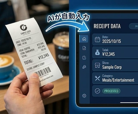 維持費0円!Lark経費精算・勤怠アプリを作ります インボイス対応のAI経費精算＆勤怠管理を即導入。維持費ゼロ イメージ2