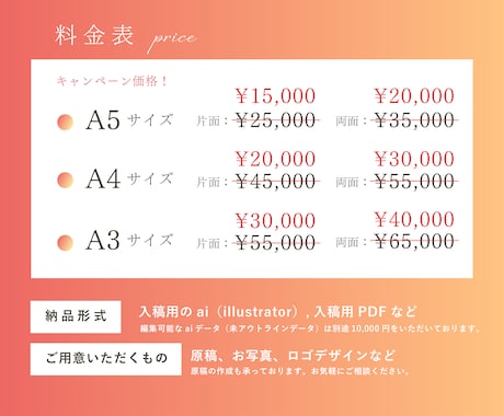 先着5名様価格/プロが作る魅力的なチラシ作成します 高クオリティで、目を惹きます！計算されたデザイン設計 イメージ2