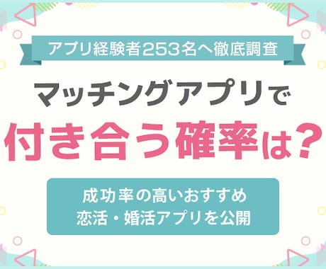 マッチングアプリのプロフィールをお手伝いします 素敵な人がいても、そのチャンスを逃していませんか？！ イメージ1