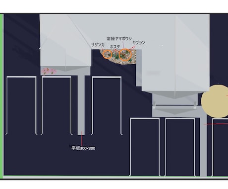 お店の理想を形に！外観の3Dパース作ります ⁠お店の世界観を再現！エントランスや植栽もご提案します。 イメージ2
