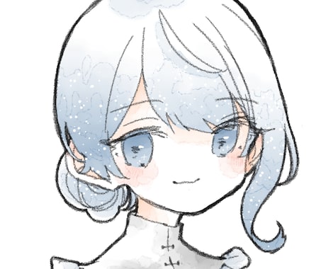 絵本のようなアイコンイラスト描きます シンプルで可愛いデジタルイラスト イメージ2