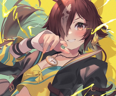あなただけの最高に可愛いイラストを描きます グッズ、歌ってみた動画のサムネイル、推しの記念日祝いなど！ イメージ2