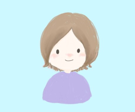 ゆるふわ系！SNSイラストアイコン描きます 配信サイト LINE イラスト アイコン ゆるふわ 商用可 イメージ2