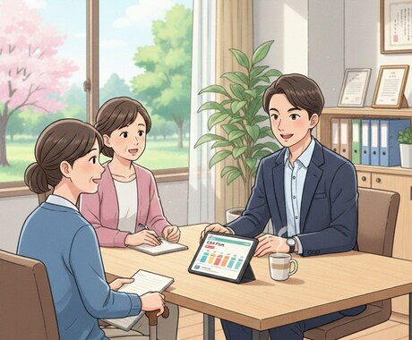 現役ケアマネが解決　介護の不安、伺います 現役の専門家が優しく寄り添います。何でもお話しください。 イメージ1