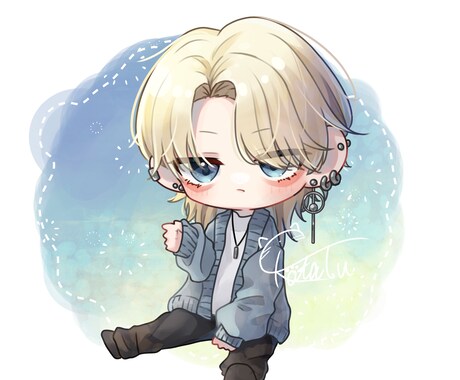 ミニキャラ描きます あなただけのミニキャラ描きます! イメージ2