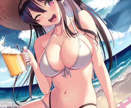 サムネイルやアイコン、小説の装画など作成します 可愛いタイプのイラストをお求めの方はどうぞこちらへ イメージ2
