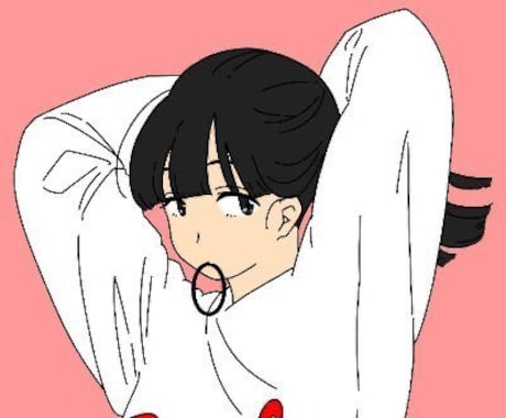最短当日可！ポップなイラスト描きます SNSのアイコンなどにどうぞ！※当日お渡しは要相談 イメージ1