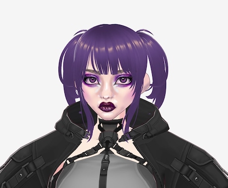 AI画像からリアル3Dモデルを制作承ります 素体の制作をいたします。服はBOOTHなどで探すという方に イメージ2