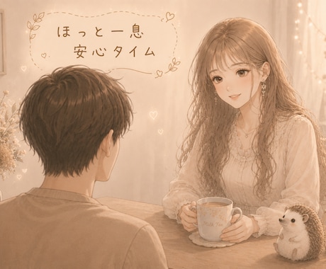 ほっと一息♪ゆるっと雑談します 今日あったこと、気軽に話しませんか？♡何気ないおしゃべり♡ イメージ1