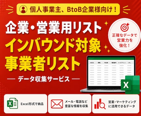 インバウンド向け事業者の生きた営業リスト販売します 厳選レビュー数で信頼度を見える化！英語対応状況丸わかり イメージ1