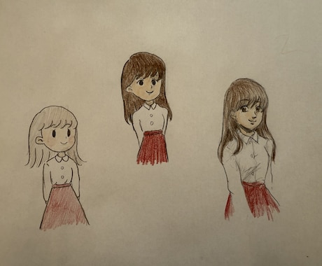 アナログイラスト描きます お好みデザインで、自分用・プレゼント用にご相談ください！ イメージ1
