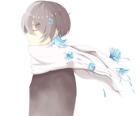 透明感あふれるイラストを描きます やさしく透き通るイラスト【SNSや配信、動画用に！】 イメージ1