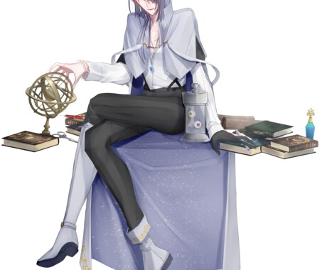 ご依頼いただいたキャラクターの立ち絵を作成ます 胸元から全身までご希望頂いた所までの立ち絵を作成します イメージ2