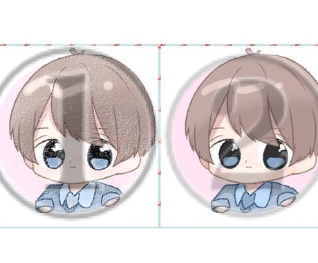 ＳＮＳなどで使えます カワイイお揃いアイコン！(´,,•ω•,,｀) イメージ2
