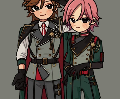 アイコン・立ち絵等、あなただけのイラスト描きます 納品即日〜！アイコン、TRPG、動画用なんでもご相談ください イメージ2
