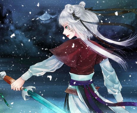 和風・中華…アジアンテイストなスマホの壁紙描きます 壁紙を変えて気分転換をしたい と思ってる方に是非。 イメージ1