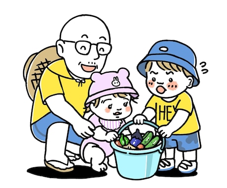 企業・メディア実績多数あります やさしく親しみある挿絵・カットイラスト描きます イメージ1