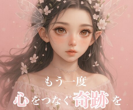 もう一度心がつながる奇跡を― 霊視×思念伝達します あの人の心に、もう一度触れる★愛をつなぐ、見えない糸を辿って イメージ1
