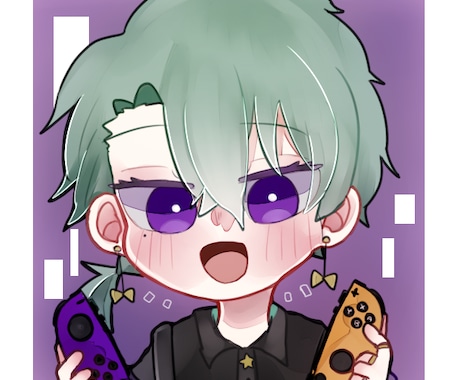 最短1日！デフォルメアイコン 描きます SNSアイコンに困っていませんか？可愛くお描きします！ イメージ1